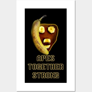 Apes Together Strong Posters and Art